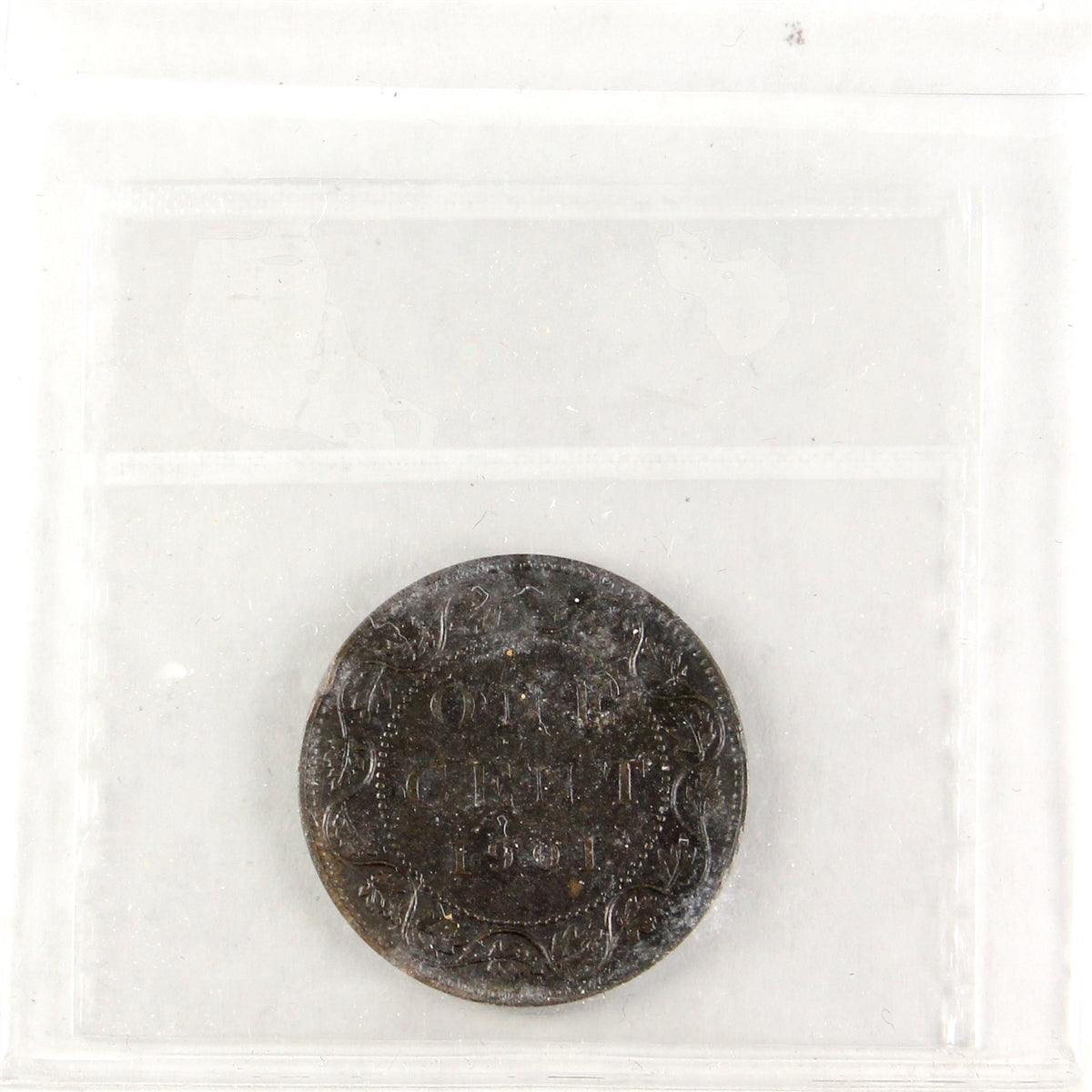 1901 Canada 1-cent ICCS Certified MS-60 Brown