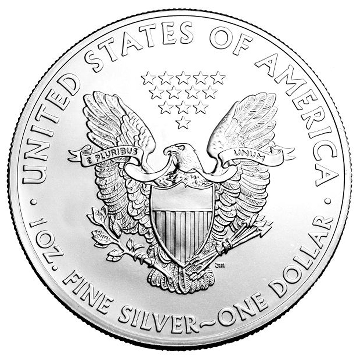 2016 United States $1 Silver Eagle 1oz. .999 Fine Silver (No Tax) May be lightly Toned