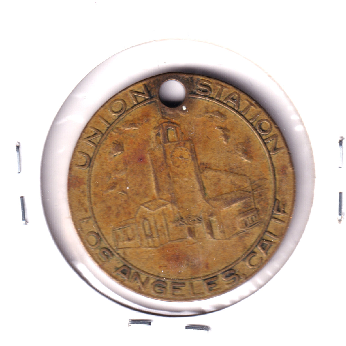 Union Station, Los Angeles, California, Good Luck Medallion