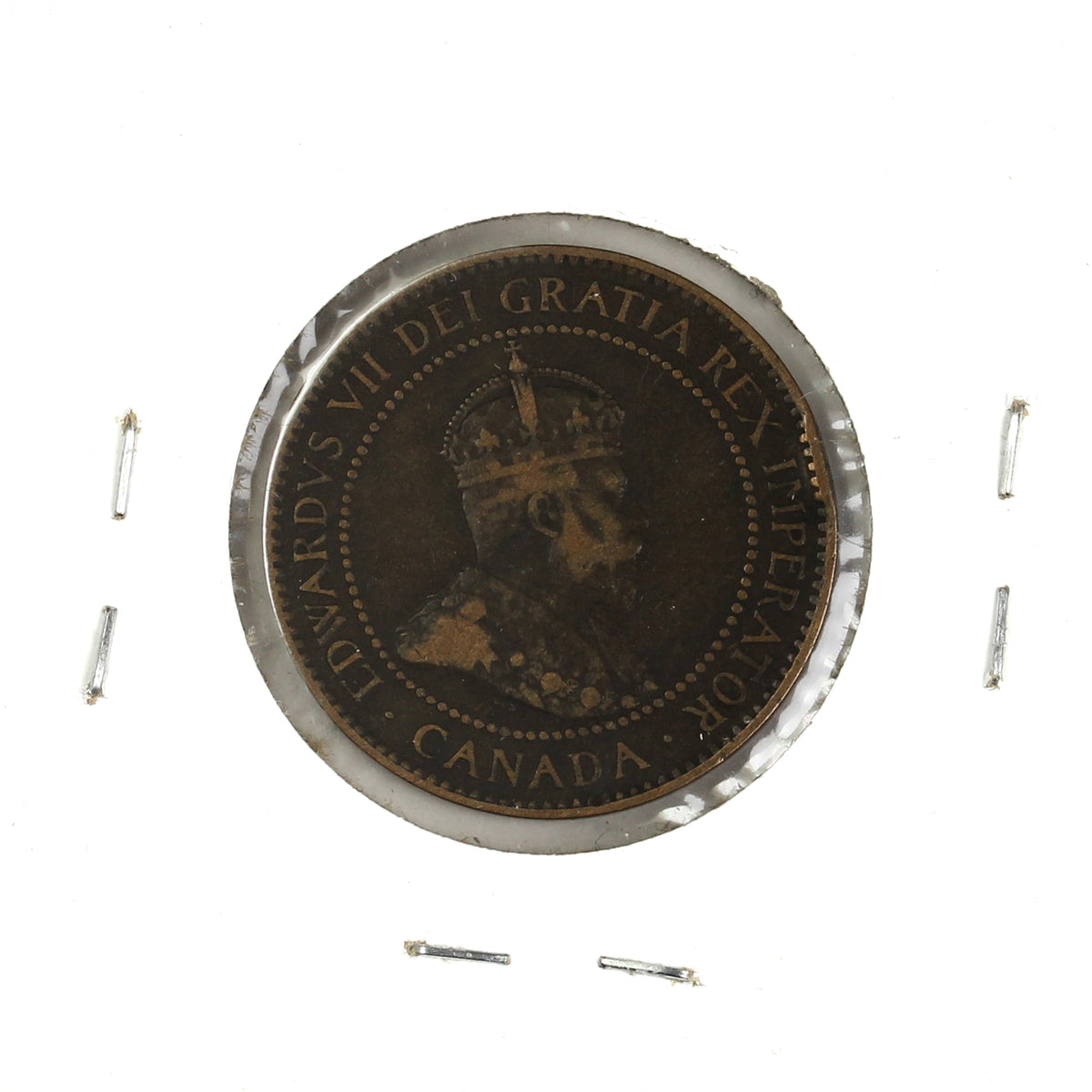 1906 Canada 1-cent Fine (F-12) Corrosion, spots, or impaired – Colonial ...