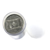 Roll of 40x 2015 Canada Flag 25-cents, Uncoloured