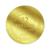 2026 Liberia $12 Las Vegas 1/1000oz 24K .9999 Gold in Card (No Tax)