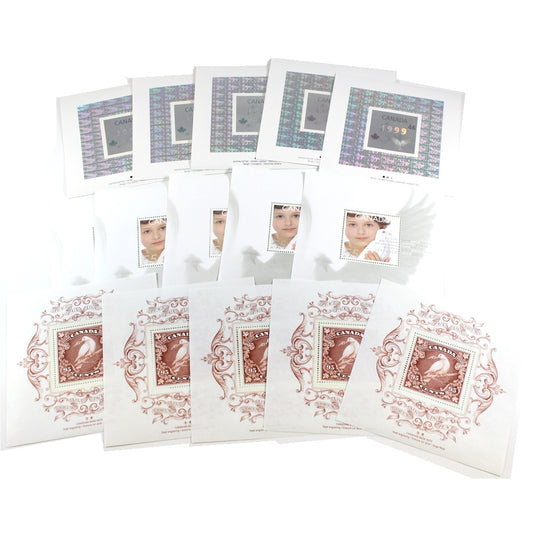 Stamps Unused 5x 46ct, 5x 55ct & 5x 95ct. $9.75 Face Value Stamps