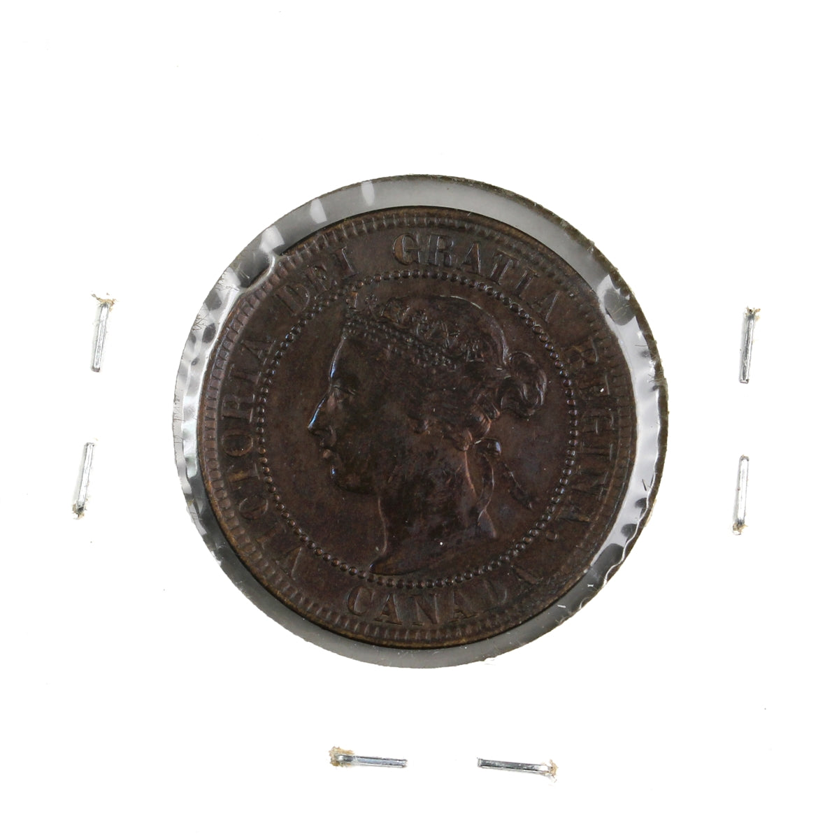 1899 Canada 1-cent Extra Fine (EF40) Scratched, cleaned, or impaired