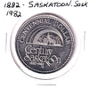 1882-1982 Saskatoon Saskatchewan Trade Dollar Token - Centennial