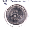 1983 Inuvik, Northwest Territories, 25th Anniversary Trade Dollar