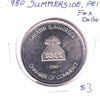 Summerside, Prince Edward Island, 1980 Fox Dollar Trade Token