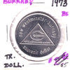New Westminster - Burnaby, British Columbia 1973 Canada Games Trade Dollar