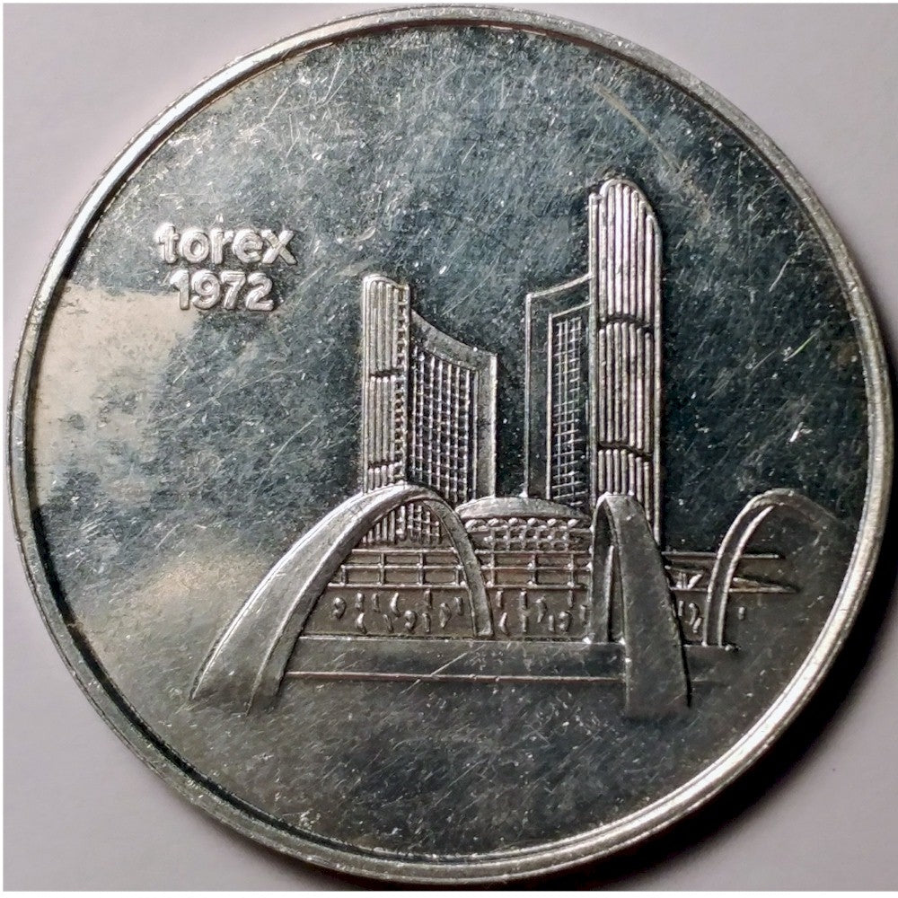 1972 Coin World & Linn's Weekly Stamp News, Sidney, Ohio, Medallion by Torex