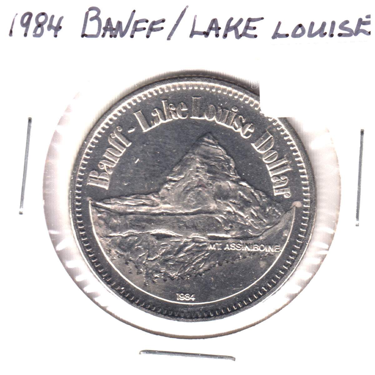 1984 Banff Lake Louise Dollar - 50th Anniversary Sunshine Village