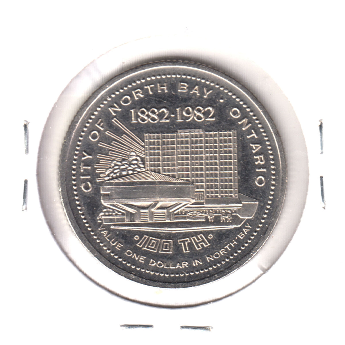 1980 Ontario, Trade Dollar: Fur Trade & 1982 Centennial