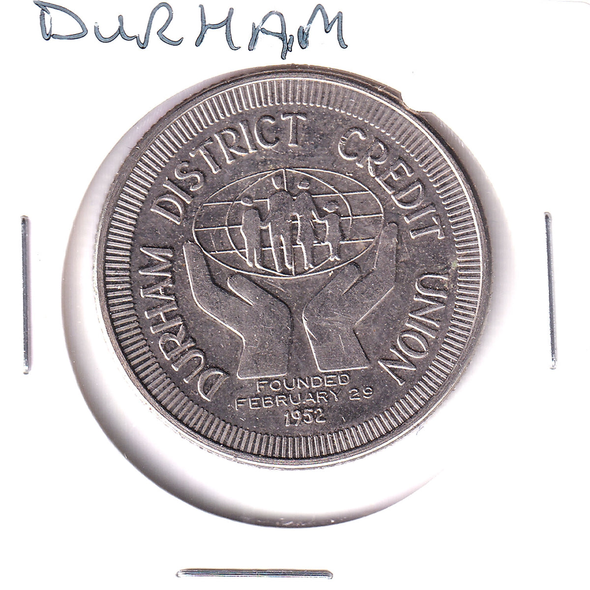 1972 Durham Centennial Medallion