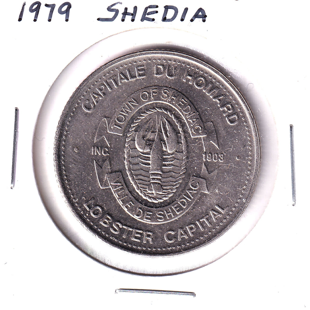 1979 Shediac New Brunswick Lobster Capital Trade Dollar
