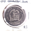 1979 Moosejaw Saskatchewan 30th International Band Festival Trade Dollar Token