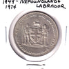 1974 Newfoundland & Labrador Medallion - 25th Anniversary of Confederation