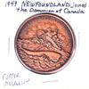 Newfoundland Joined the Dominion of Canada in the Year 1949 Medallion, Undated
