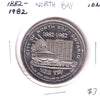 North Bay, Ontario, 1980 Trade Dollar Token: 1982 Centennial, Featuring Fur Trade