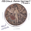 1969 Lunar Landing "100 Gold" Advertisement Token (Corrosion)