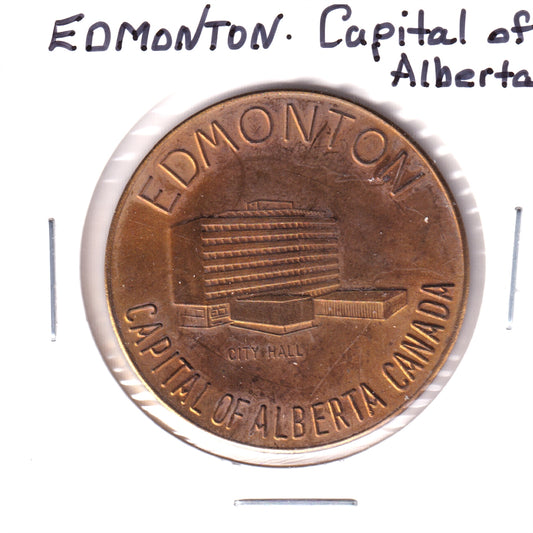 Edmonton, Capital of Alberta, Medallion - Western Holiday & Convention Centre (Spot)