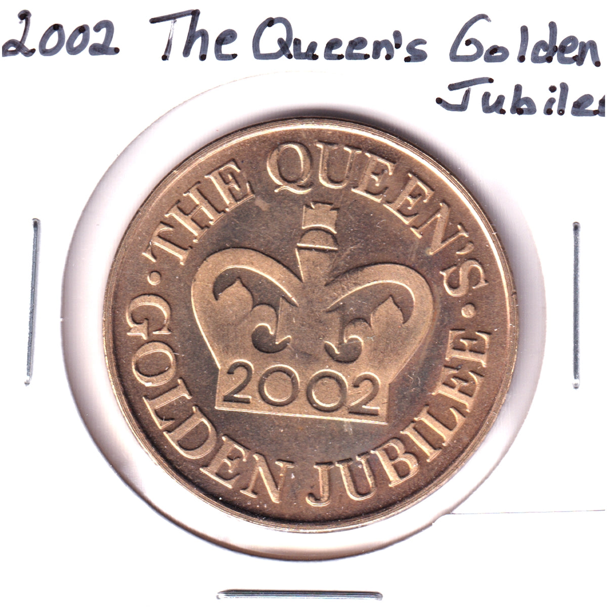2002 The Queen&apos;s Golden Jubilee Medallion (Spot)