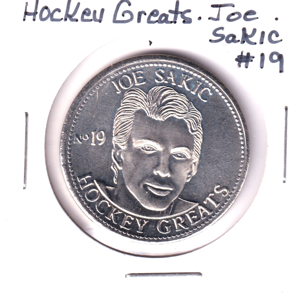 Joe Sakic Limited Edition Hockey Greats Coin Collection Medallion (&#35;19)
