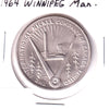 1964 International Nickel Company of Canada Medallion: Winnipeg City Hall