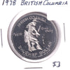 1978 British Columbia Shuswap Dollar Token