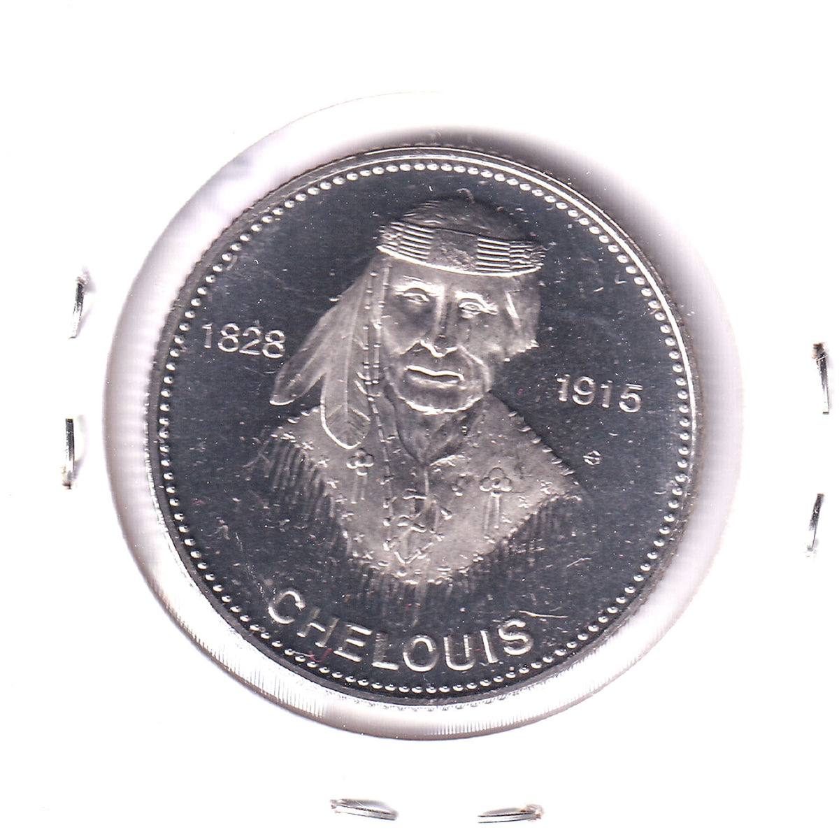 1978 British Columbia Shuswap Dollar Token