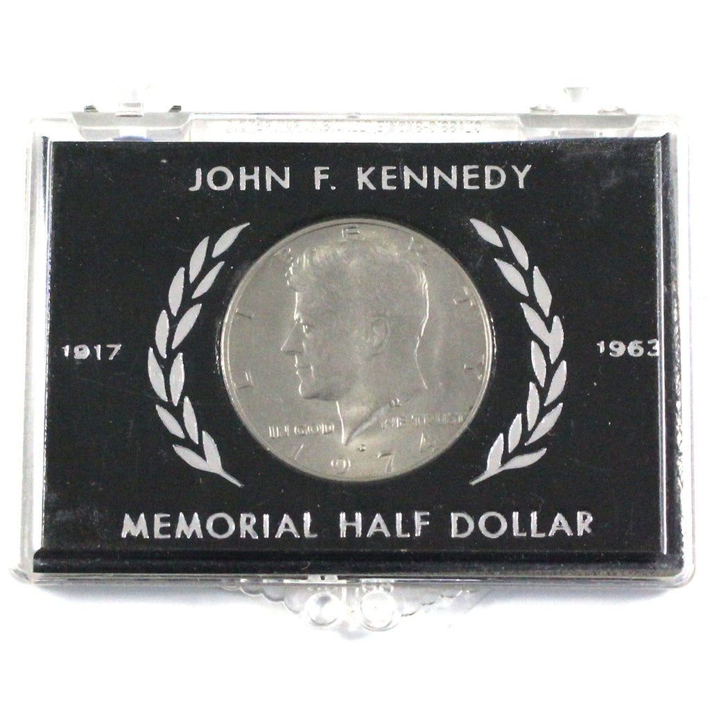 John F. Kennedy Memorial Half Dollar in Holder. Very Unique!