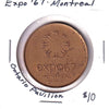 Expo '67 Montreal - Ontario Pavilion Medallion