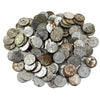 Lot of 570x Assorted Canada Steel 5-cents (1944, 1945, 1951-1954), 570Pcs (Impaired)