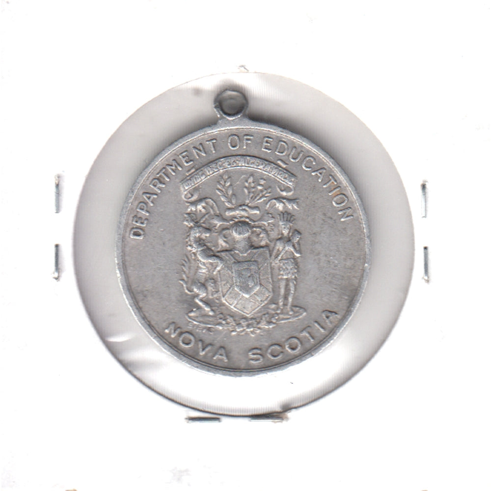 1937 Nova Scotia Dept. of Education King George VI & Queen Elizabeth Coronation Medal