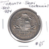 1834-1884 Toronto Semi-Centennial Medallion