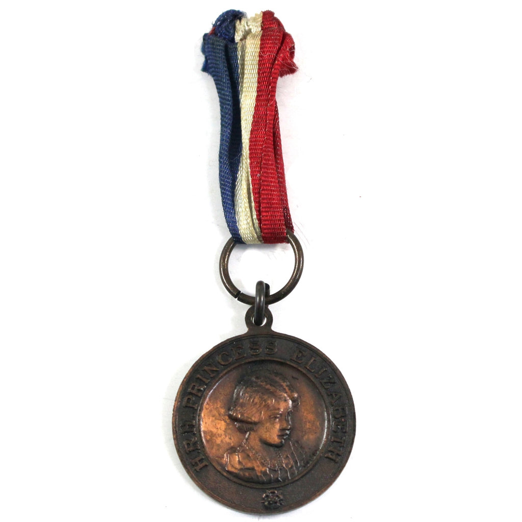 1937 King George VI & Queen Elizabeth Coronation Medal with Princess Elizabeth