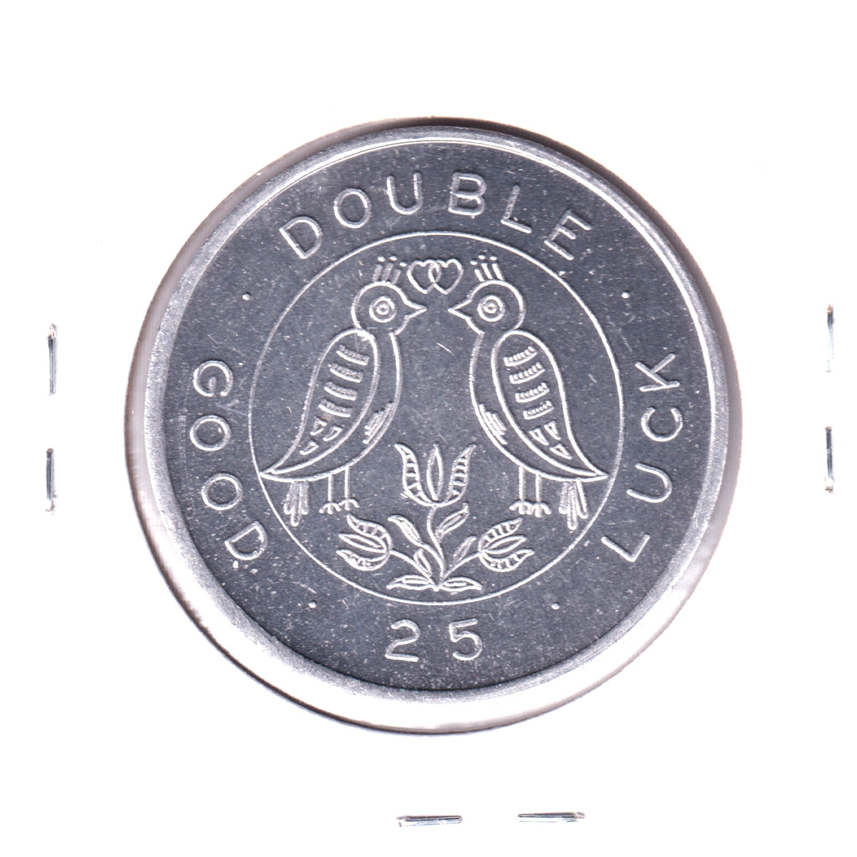 1969 Kitchener-Waterloo Heritage Festival Double Good Luck Medallion