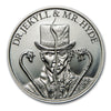 Vintage Horror: Dr. Jekyll and Mr. Hyde 2oz. .999 Silver (NO Tax) Hairline Scr