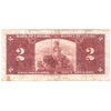 BC-22c 1937 Canada $2 Note, Coyne-Towers, VF-EF (VF30) Tear, stains, or damaged