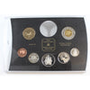 2004 Silver Frosted Proof Canada 7-coin Sets - from the RCM Proof Double Dollar Set (Lightly Toned)