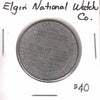 Elgin National Watch Company Medallion