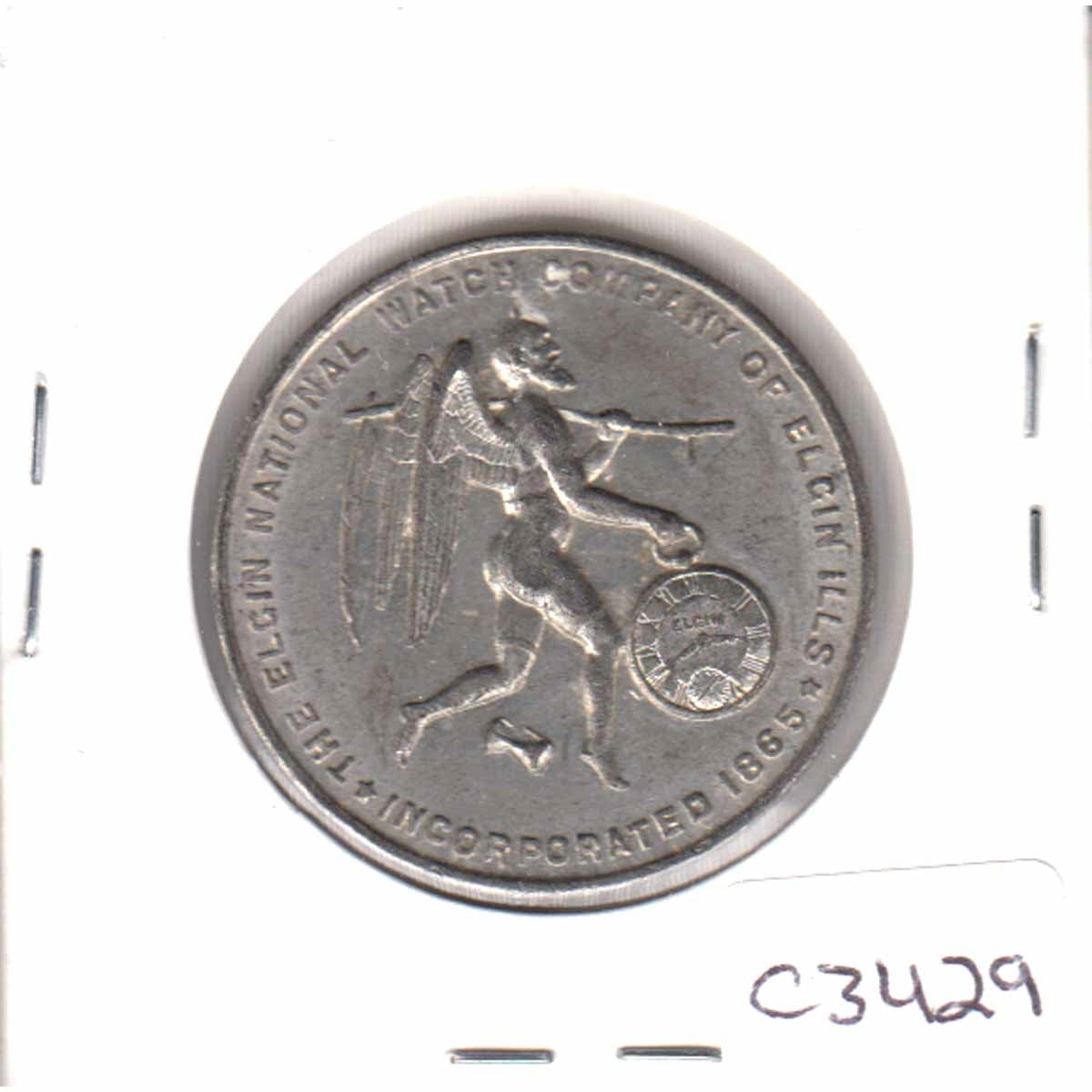 Elgin National Watch Company Medallion