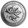 2017 Canada $8 SuperLeaf Maple 1.5oz .9999 Fine Silver (No Tax) Hairline Scr/Light Toning