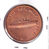 1867-1967 Canada Centennial Naval Assembly in Halifax Medallion