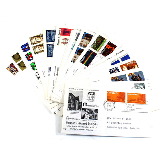 Group Lot of Assorted Canada First Day Covers and Special Issues etc. 75Pcs