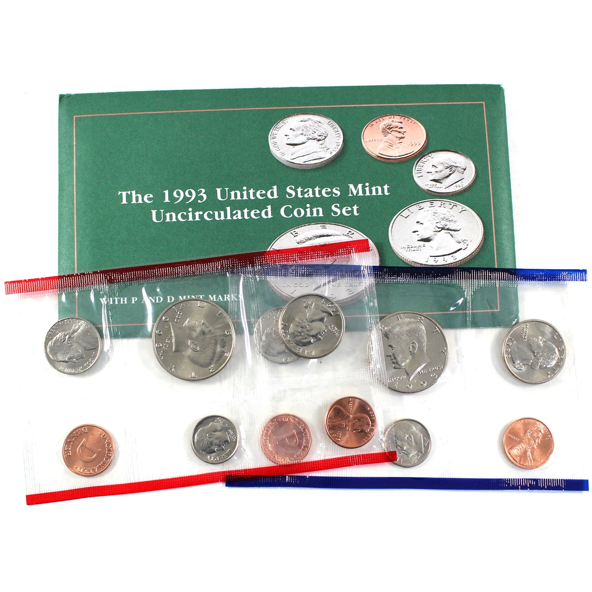 1993 USA P&D Uncirculated Coin Set (See Description)