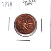 ERROR 1978 Canada 1-cent (Doubled Date)