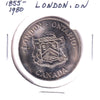 1980 London, Ontario, 125th Anniversary Medallion