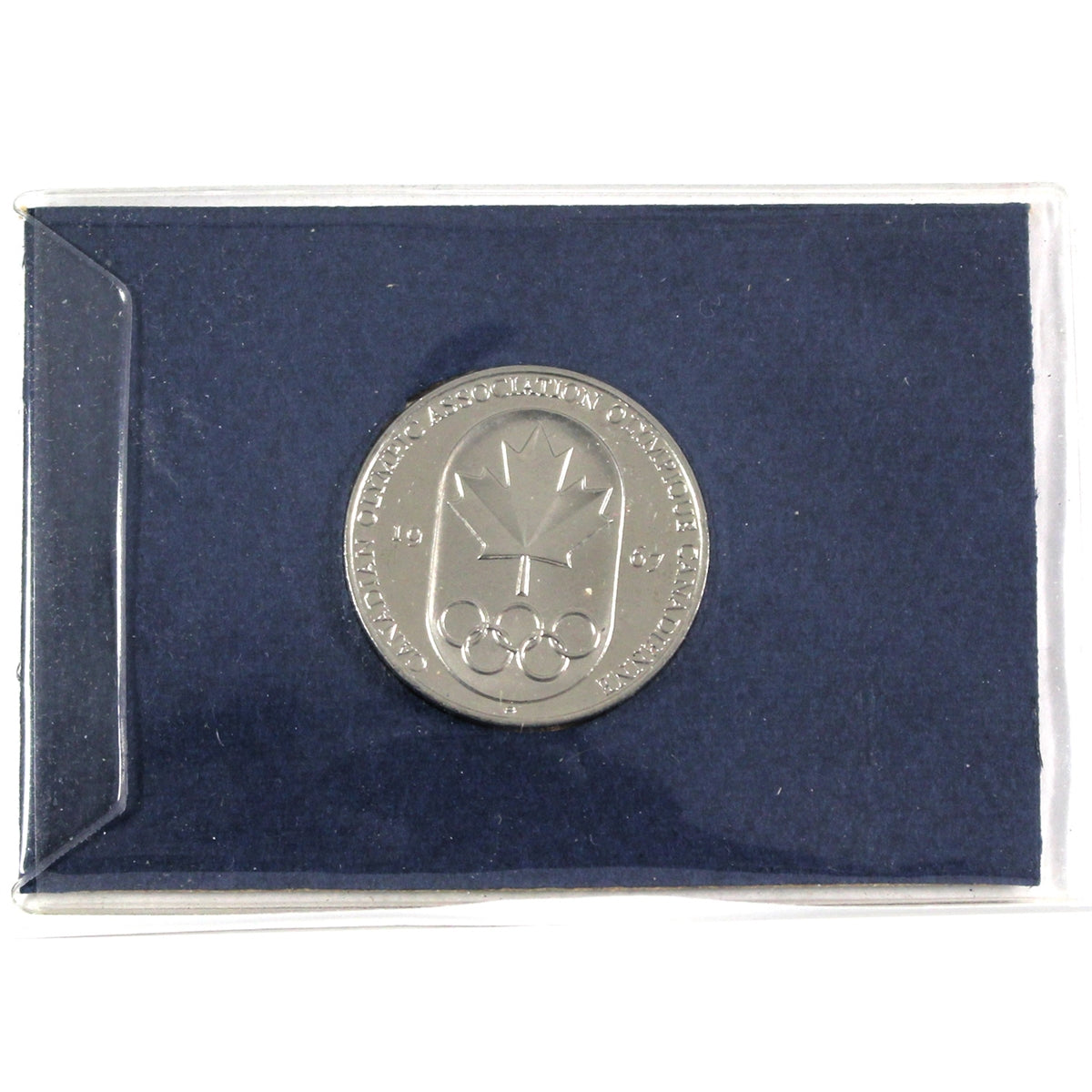 1967 Canadian Olympic Association Medallion: Citius, Altius, Fortius (Bit of corrosion)