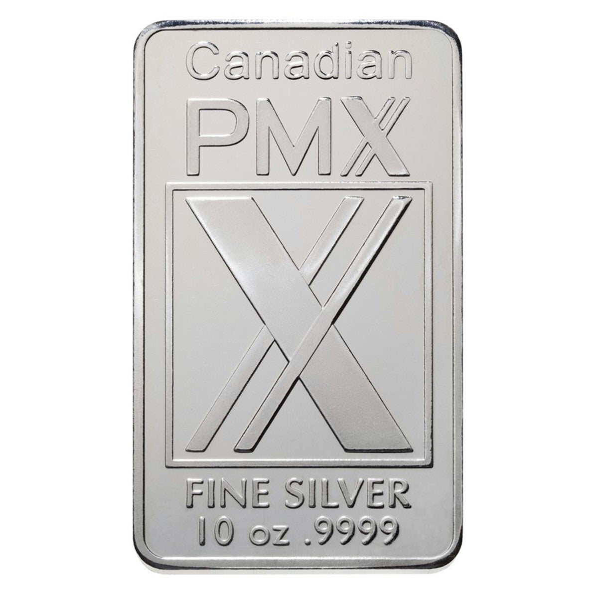 PMX 10oz .9999 Fine Silver Bar (No Tax) Toned