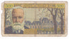 France 1958 5 Nouveaux Francs on 500 Francs, Very Good (VG8) Damaged