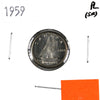 1959 Canada 10-cents Proof Like  Scratched, Cleaned or Impaired